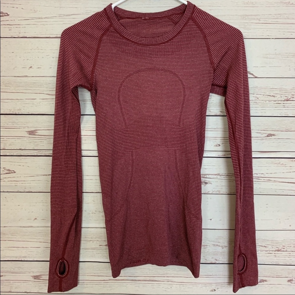 Lululemon swiftly long sleeve size 2